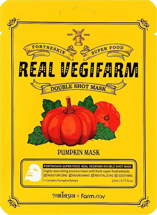 Double Shot Mask Pimpkins FORTHESKIN